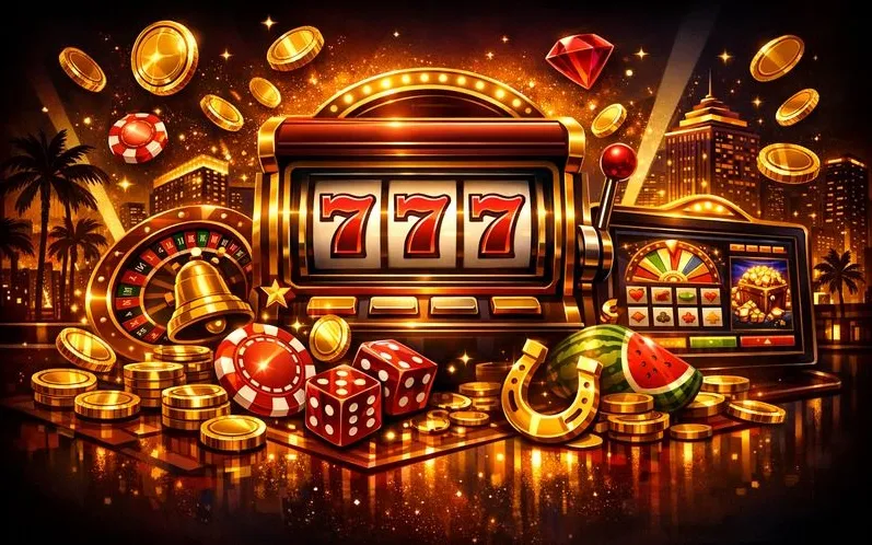 New Vegas Casino home page hero banner